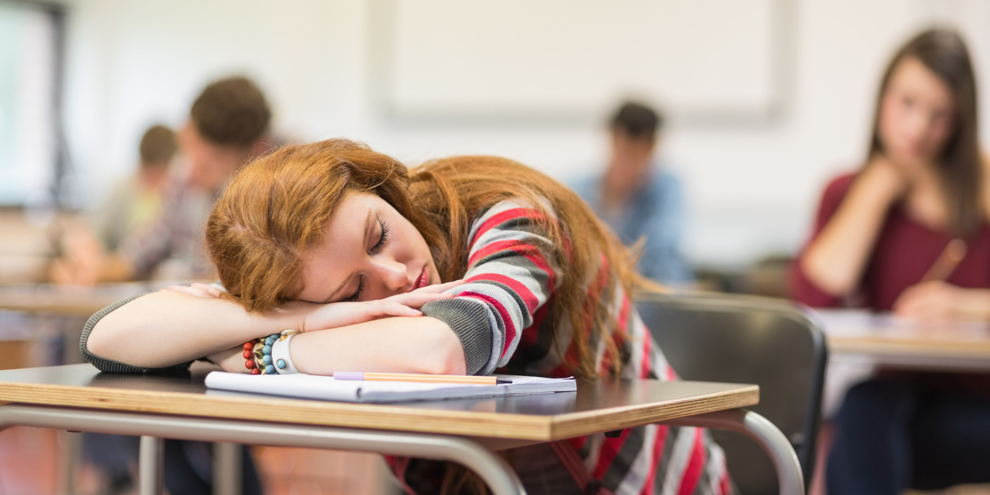 Por qué los alumnos duermen en clase