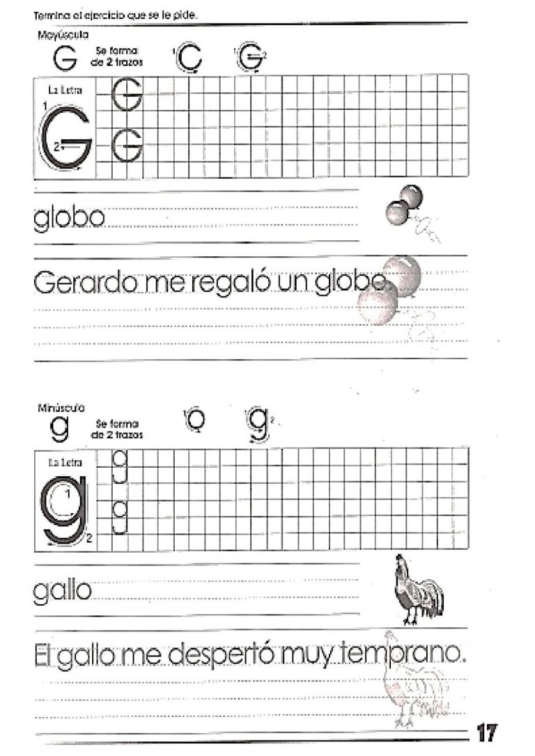 Cuadernillo Para Mejorar La Letra Preescolar E Inicial Drawing Reverasite