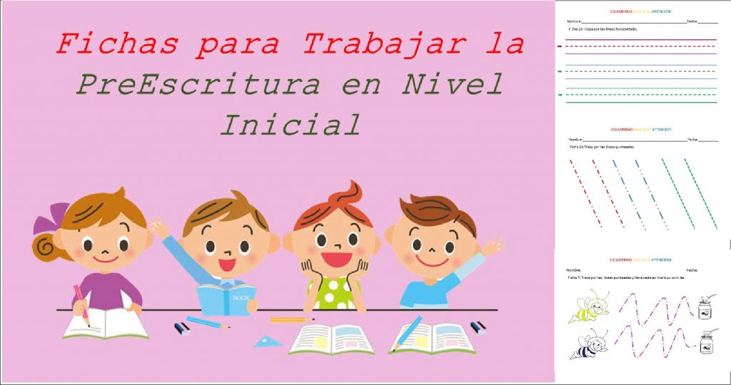 Fichas Para Trabajar La Lectoescritura En Nivel Inicial Y Preescolar