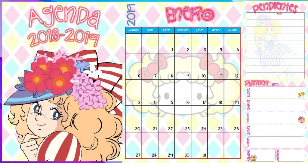 Creativa Agenda para Niñitas de Preescolar e Inicial
