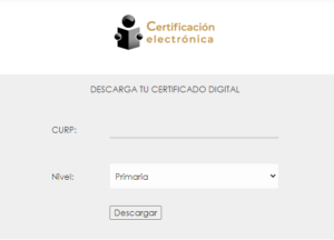 certificado online